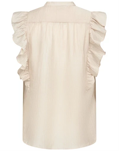 Co'Couture - AviCC Lace V-Top - Mink